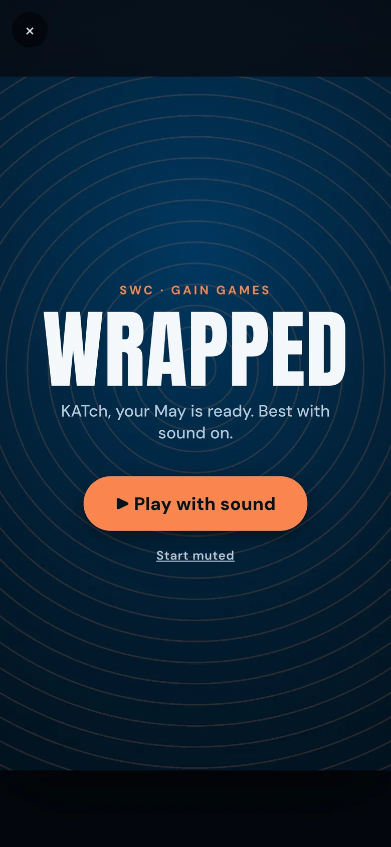 Wrapped cover — your May is ready, play with sound